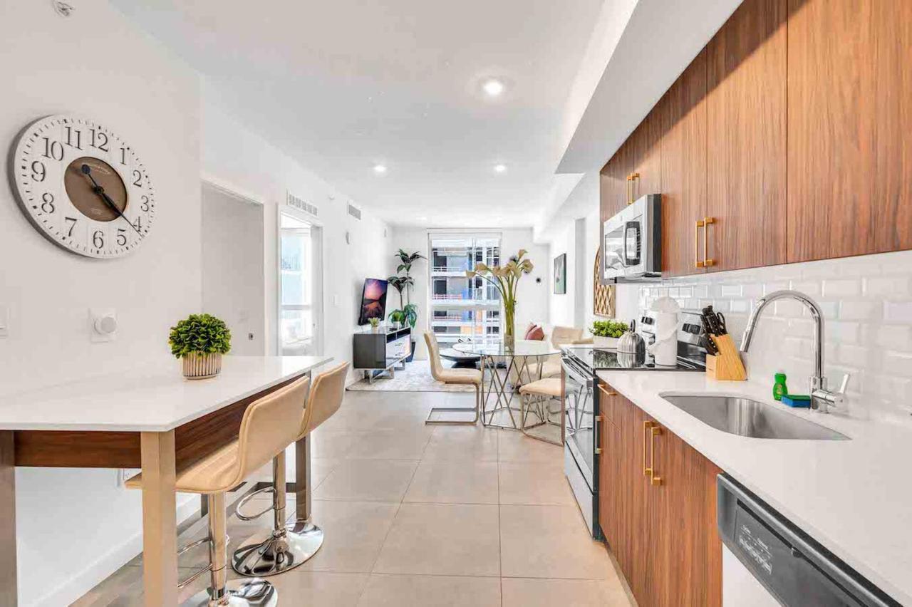 Modern Unit In Downtown Miami With Free Parking Lägenhet Exteriör bild
